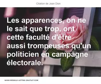 Citations Jean Dion