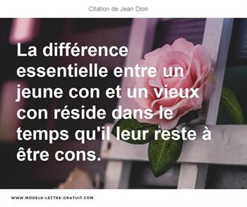 Citations Jean Dion