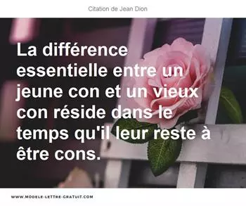 Citations Jean Dion
