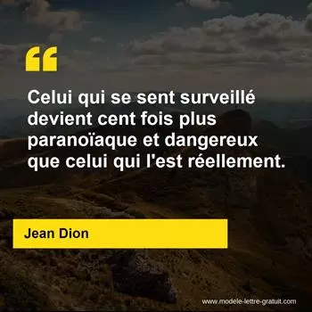 Citation Jean Dion