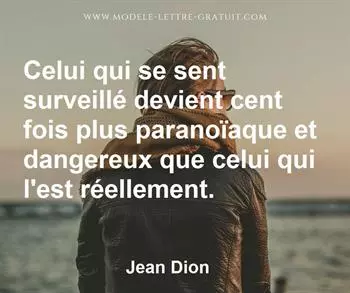 Citation de Jean Dion