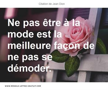 Citations Jean Dion