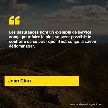 Citation Jean Dion