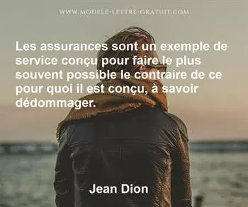 Citation de Jean Dion