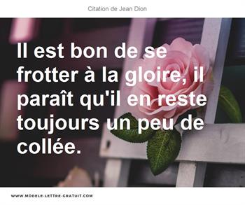 Citations Jean Dion