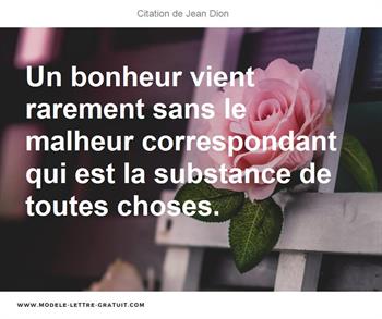 Citations Jean Dion