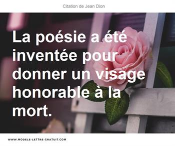 Citations Jean Dion