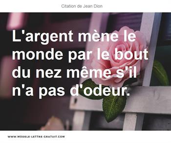Citations Jean Dion