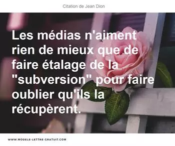 Citations Jean Dion