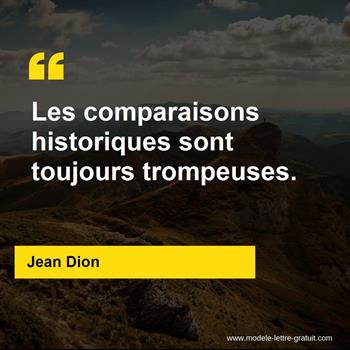 Citations Jean Dion