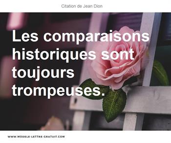 Citations Jean Dion