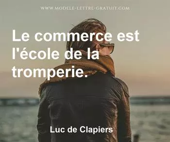 Citation de Luc de Clapiers