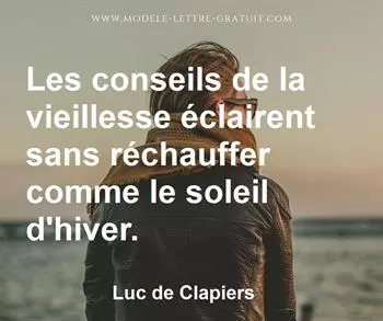 Citation de Luc de Clapiers