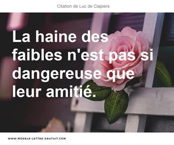 Citations Luc de Clapiers