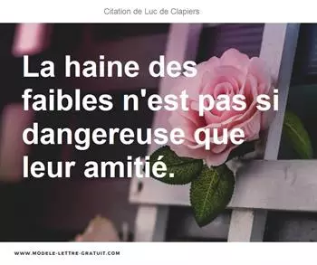 Citations Luc de Clapiers