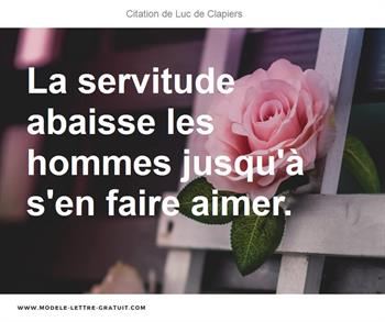 Citations Luc de Clapiers
