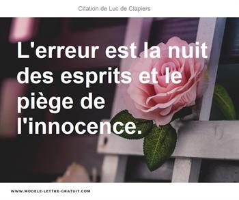Citations Luc de Clapiers