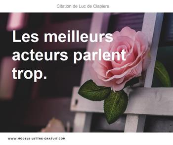 Citations Luc de Clapiers