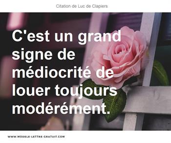 Citations Luc de Clapiers