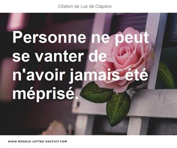 Citations Luc de Clapiers