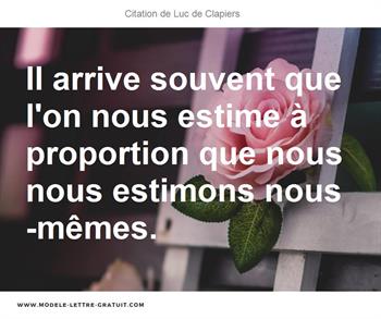 Citations Luc de Clapiers