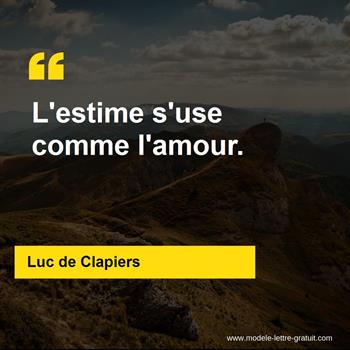 Citations Luc de Clapiers