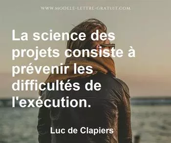Citation de Luc de Clapiers