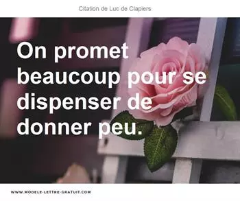 Citations Luc de Clapiers