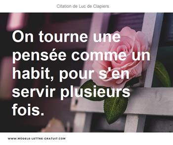 Citations Luc de Clapiers