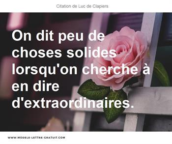 Citations Luc de Clapiers
