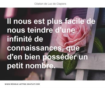 Citations Luc de Clapiers