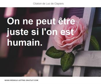 Citations Luc de Clapiers