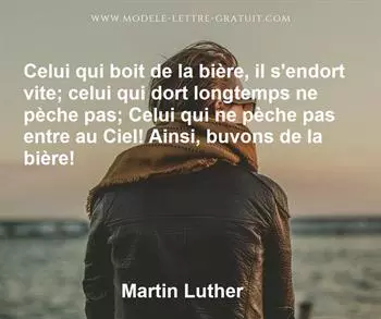 Citation de Martin Luther