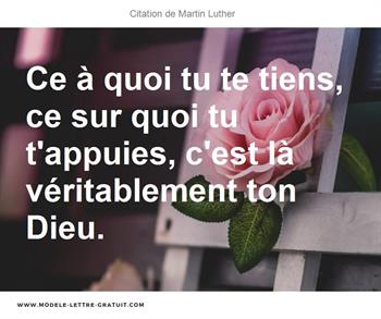 Citations Martin Luther