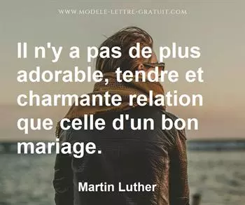 Citation de Martin Luther