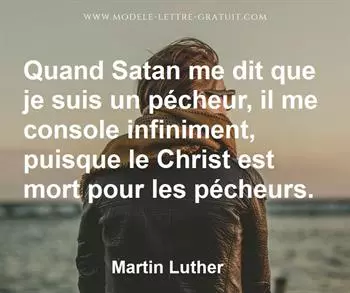 Citation de Martin Luther