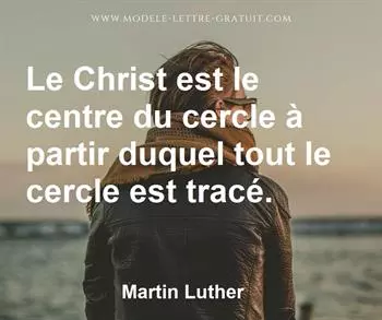 Citation de Martin Luther