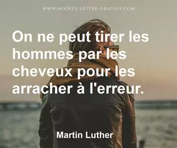 Citation de Martin Luther