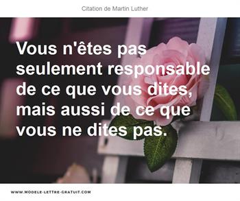 Citations Martin Luther