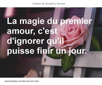 Citations Benjamin Disraeli