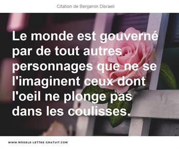 Citations Benjamin Disraeli