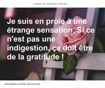 Citations Benjamin Disraeli