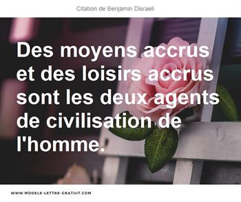 Citations Benjamin Disraeli
