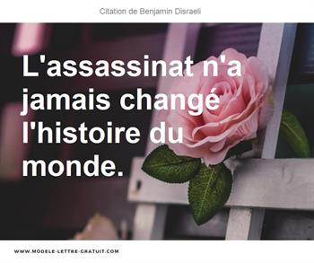 Citations Benjamin Disraeli