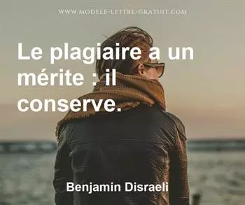 Citation de Benjamin Disraeli
