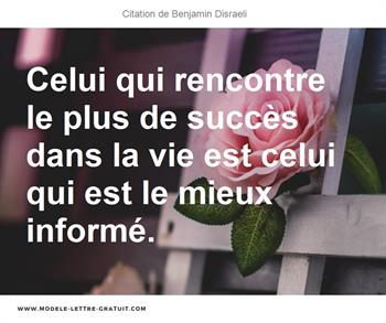Citations Benjamin Disraeli
