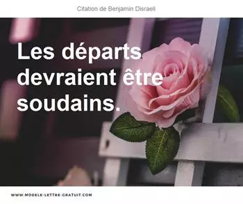Citations Benjamin Disraeli