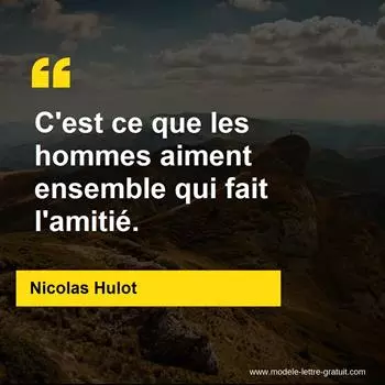 Citation Nicolas Hulot