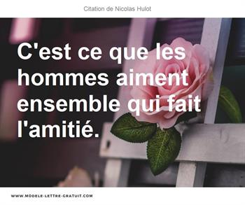 Citations Nicolas Hulot