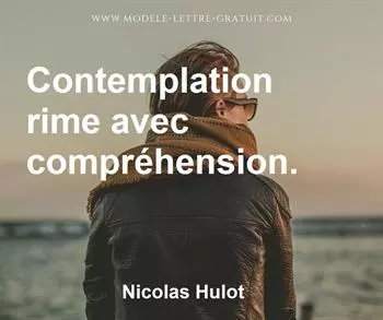 Citation de Nicolas Hulot